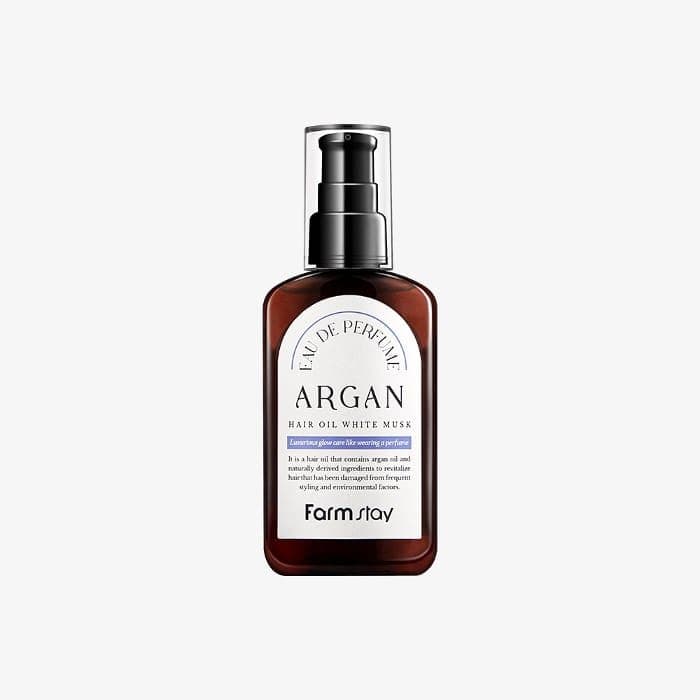 Farmstay Eau De Perfume Argan Hair Oil White Musk 100Ml