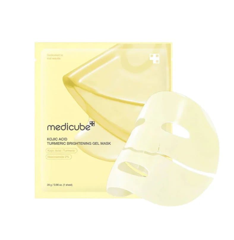 MEDICUBE KOJIC ACID TURMERIC BRIGHTENING GEL MASK