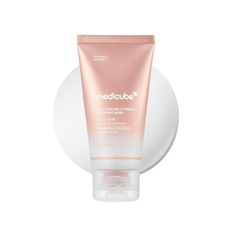 MEDICUBE COLLAGEN MILK TONING WRAPPING MASK 75ml