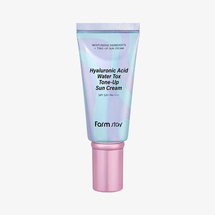 FARMSTAY HYALURONIC ACID WATER TOX TONE-UP SUN CREAM