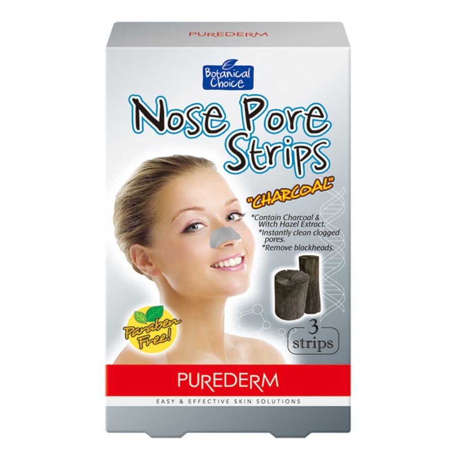 Purederm Nose Pore Strips Charcoal 6Pcs