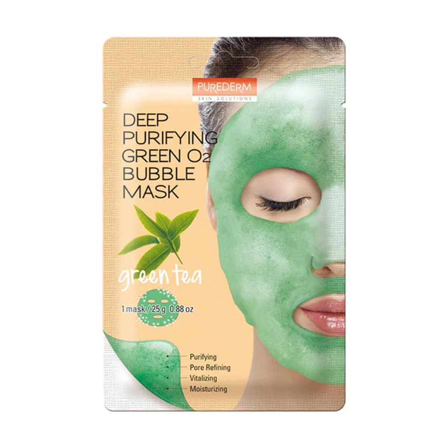 Purederm Intensive Healing Foot Mask Green Apple 32G